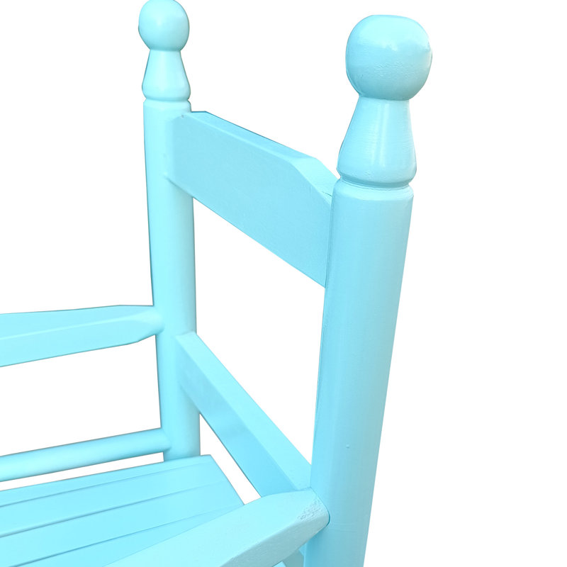 Chaise berçante en bleu S, Bleu clair