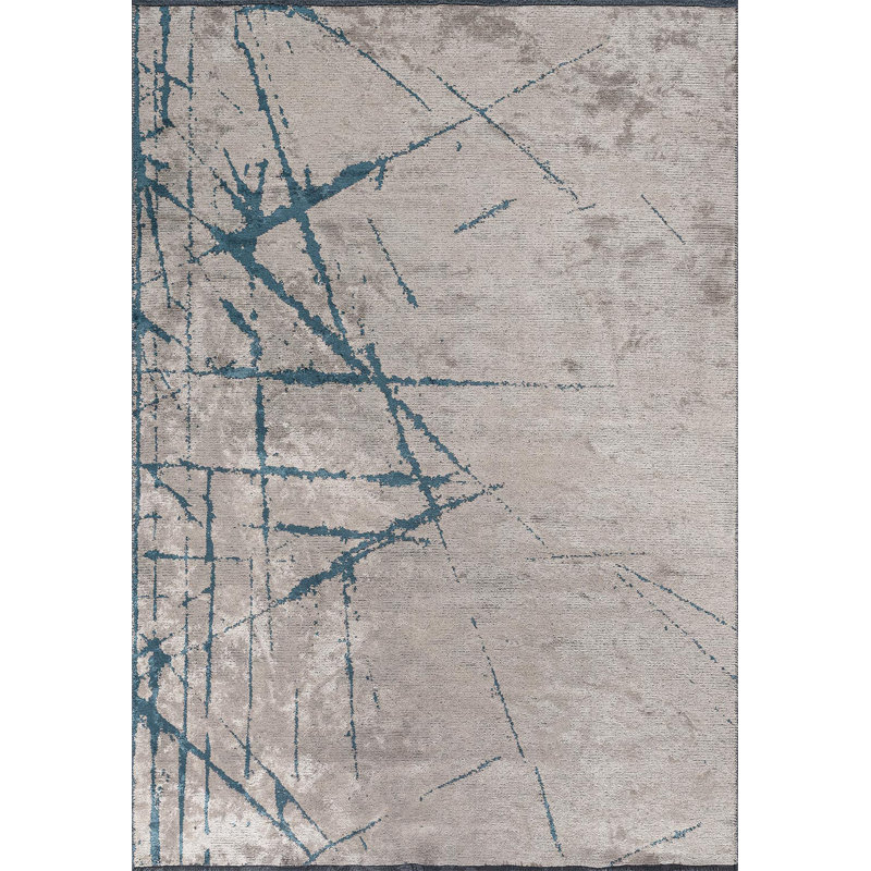Rapture Abstract Area Rug, Rectangle 7'10" x 9'10"