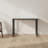 Antique-style Black And White Color-blocked Writing Desk, Classic Finish Exudes Retro Style.