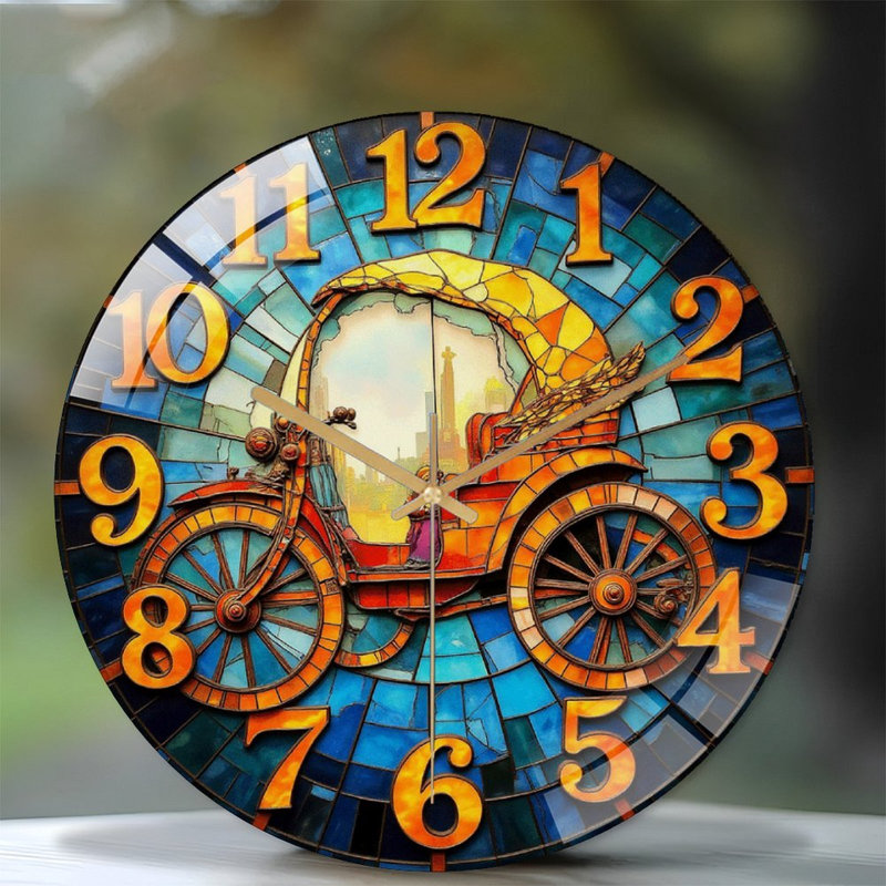  Horloge murale 12 po