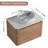 Single Bathroom Floating Vanity With Quartz Top-707171130