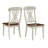 Alyssha 4-Person Oval Solid Wood Dining Set-2039568553