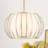4 - Light Dimmable Drum Lantern Chandelier-227142150