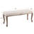 Eryc Linen Blend Upholstered Bench