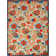 Bernia Floral Ivory/Red/Green Indoor/Outdoor Area Rug
