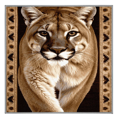  Tapis lavable Mountain Lion