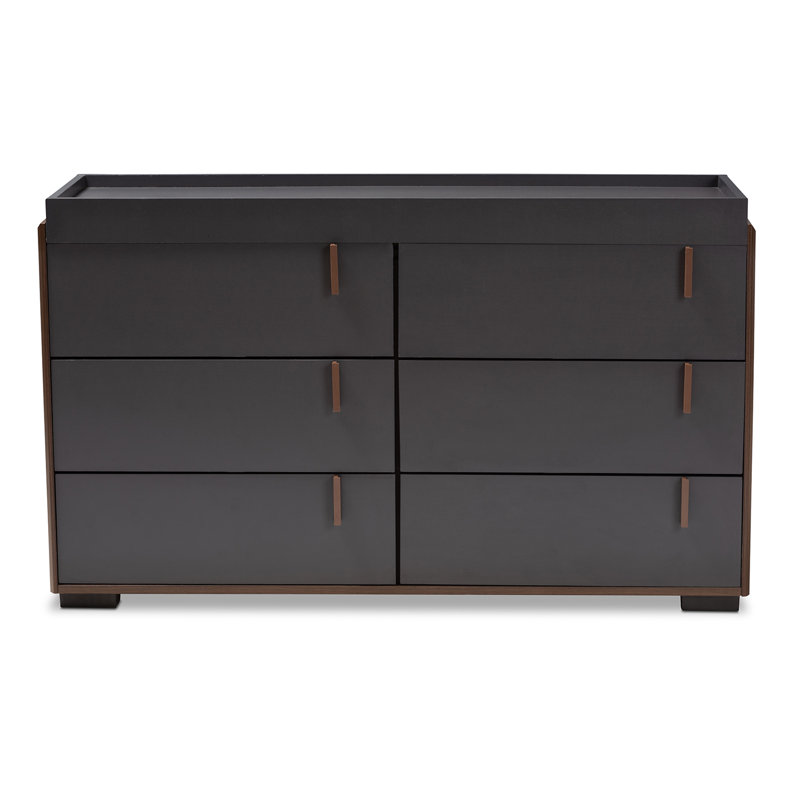 121.7cm W 6 - Drawer Chest of Drawers