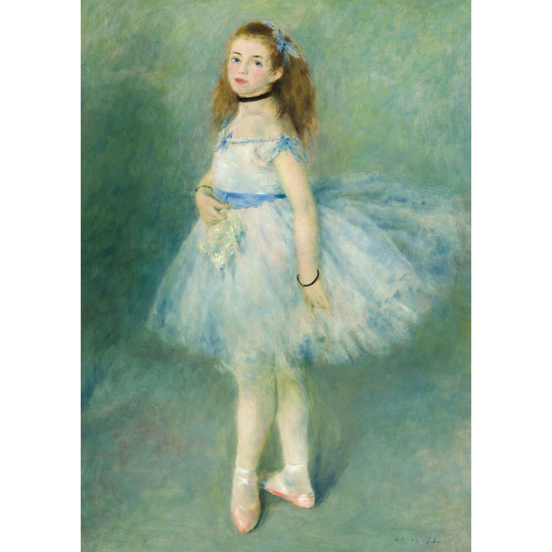 The Dancer by Pierre-Auguste Renoir - Wrapped Canvas Painting, 80cm H x 60cm W x 4cm D