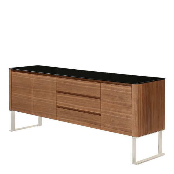 Corrigan Studio Normand 200cm Wide 3 Drawer Sideboard & Reviews ...