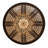 Fleur-de-lis Glass Flush Mount