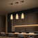 Rennata Height Adjustable Luxurious Alabaster Conical Pendant Lights(Set of 3)