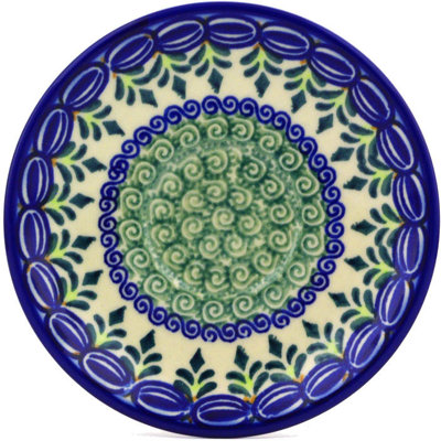 Soucoupe 5,5 "bleuet et papillons