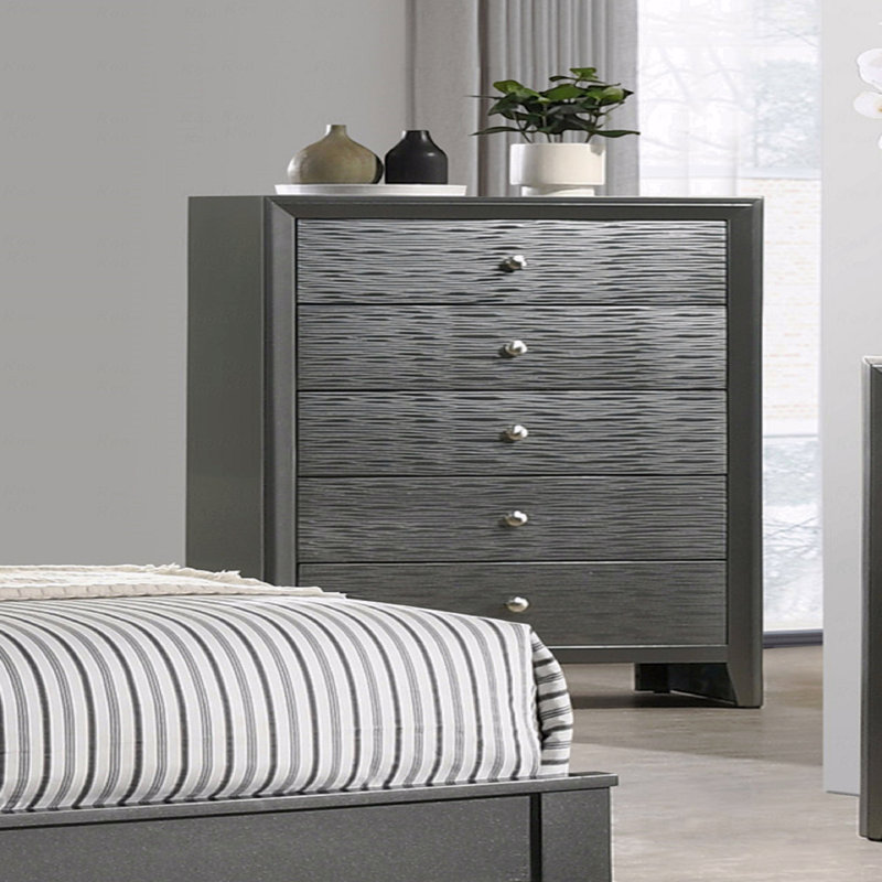 Commode 5 tiroirs 5 tiroirs, 1 pièce