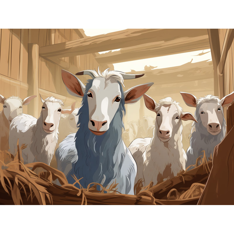 Goat Brown Bedding, King Comforter