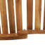 Chaise longue vidaXL taupe 21,65 x 72,44 x 25,20 en bois d'acacia massif-636760978