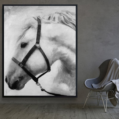 «Darius The Horse», reproduction sur toile