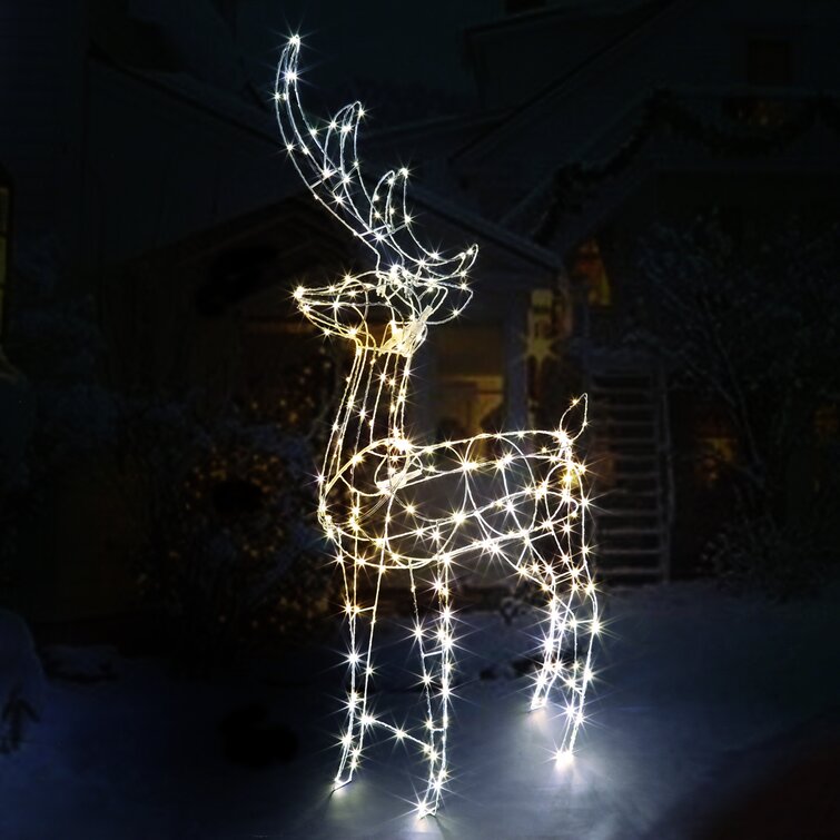 wayfair christmas outdoor reindeer