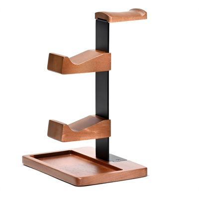 Controller Holder And Headphone Stand, Gaming Controller Stand For Desk, Dual Controller Organizer Rack, Fits Xbox, PS4, PS5, Gamepad, Headset Holder