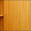 Armoire murale grande capacité en bambou pressé latéralement, idéale pour un rangement organisé et une décoration intérieure rustique.