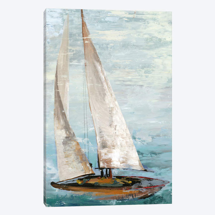 « quiet bateau iii », reproduction sur toile, H 60 po x l 40po x P 1,5 po