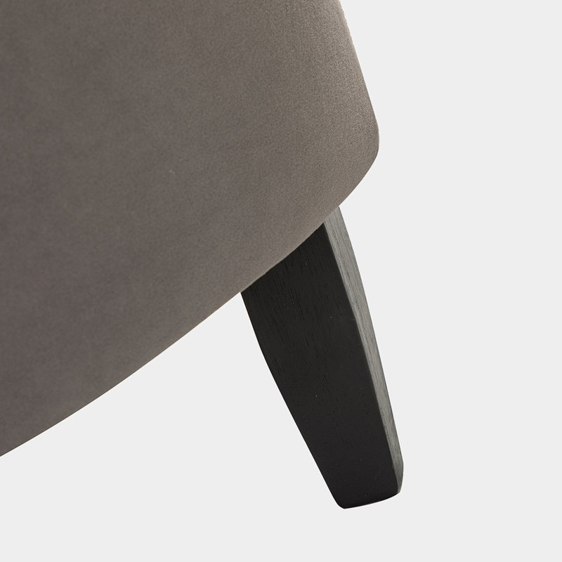 Banc de rangement à couvercle rabattable rembourré, Gris foncé