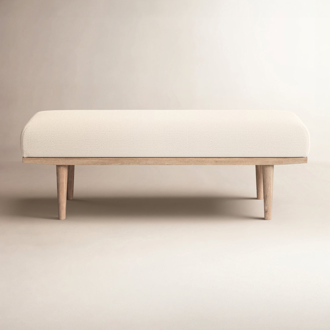 Thorin Upholstered Bench Birch Lane™ Leg 