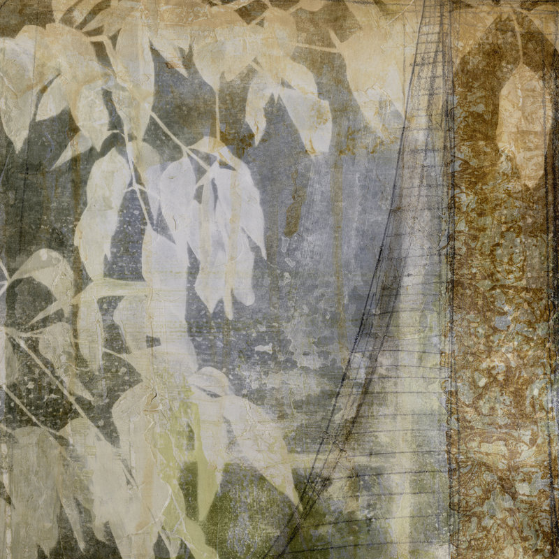 Fluttering Leaves II by Jennifer Goldberger - Wrapped Canvas Print, 30cm H x 30cm W