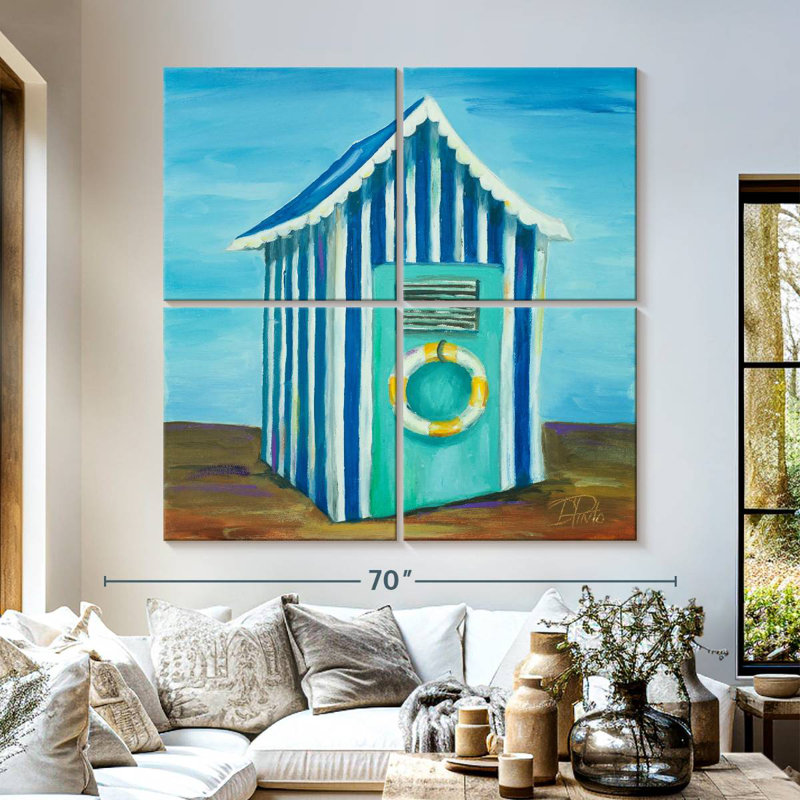 Aletra Beach Cabana II, H 57 po x l 57 po