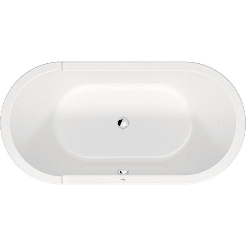 Baignoire autoportante ovale 63 "x 32" Duravit Starck
