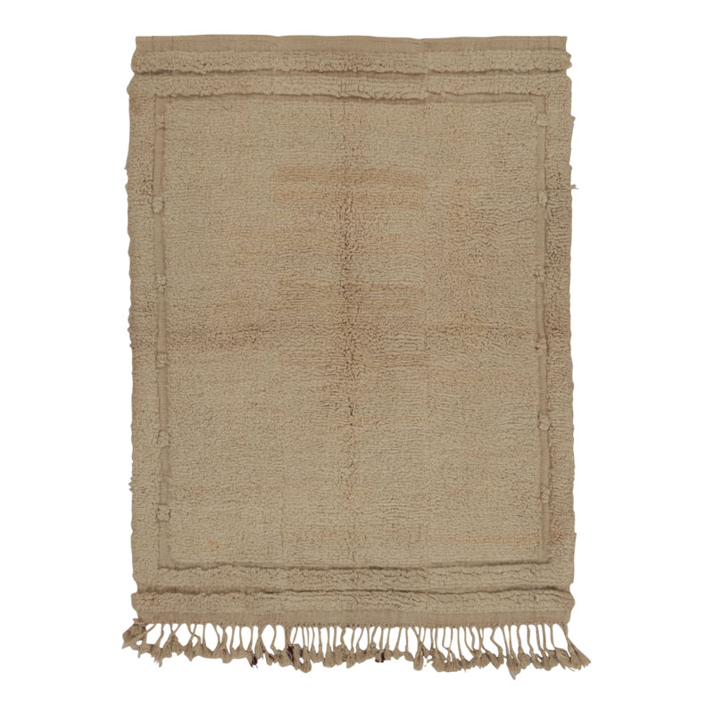 Vintage One-of-a-Kind 3'11X5'5 Hand Knotted Area Rug