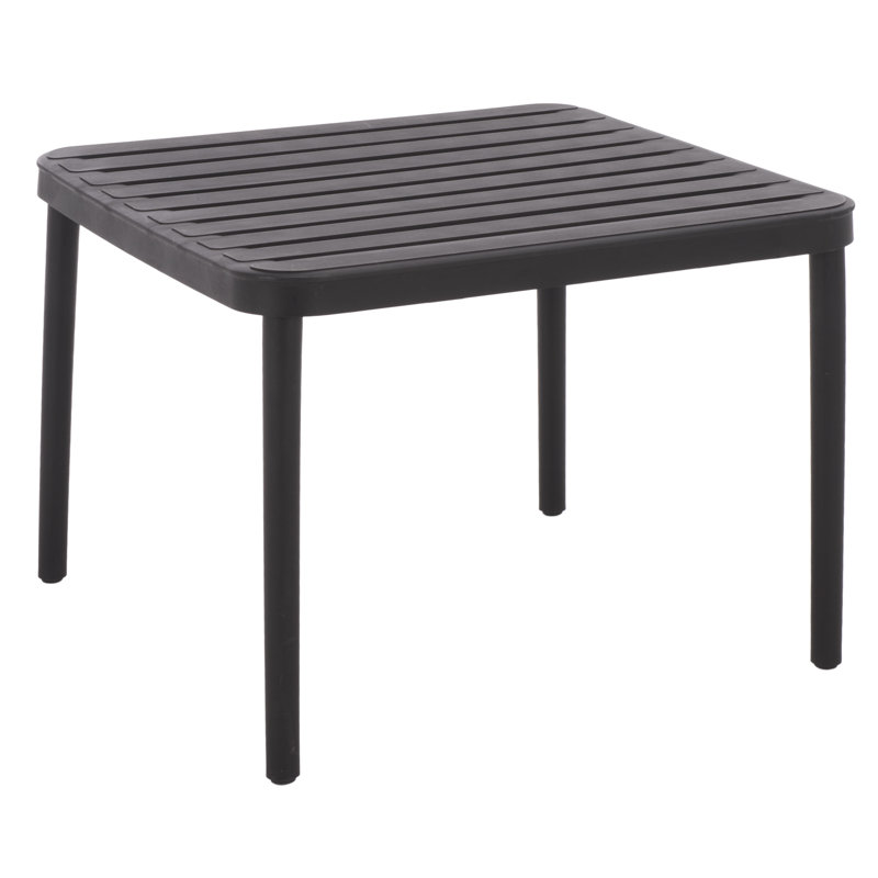 Thompson Outdoor Conversation Set, Black