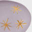 Star porcelain ring dish, lilac