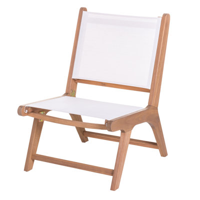 Acacia Outdoor Armless Lounge Chair