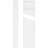 TruCraft Plain Pilaster w/ Decorative Capital & Base, 6"W x 48"H x 2"P Base Can Be Trimmed Up To 6 5/8", Architectural Grade PVC, Sold As Pair-45473473-45473356