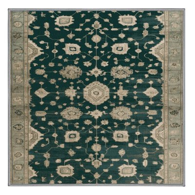 Tapis vert lavé à la machine