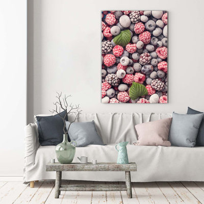 Frozen Fruit - Wrapped Canvas Print