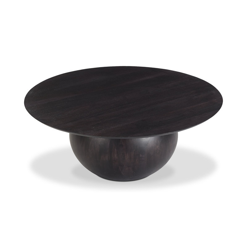 Table basse Rolf, H 14 po x L 35 po x l 35 po, Noir