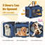 Cage portative pliable pour chien-134285050