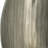 9.5X5.5X12" Aluminum Layered Chisel Oval Vase