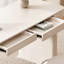 Bureau d'écriture avec tiroirs blanc