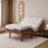 Lit réglable Zero Gravity avec matelas hybride de 14 po, massage, télécommande sans fil, contrôle des applications, Zero Gravity, éclairage sous le lit, ports USB et de type C des deux côtés