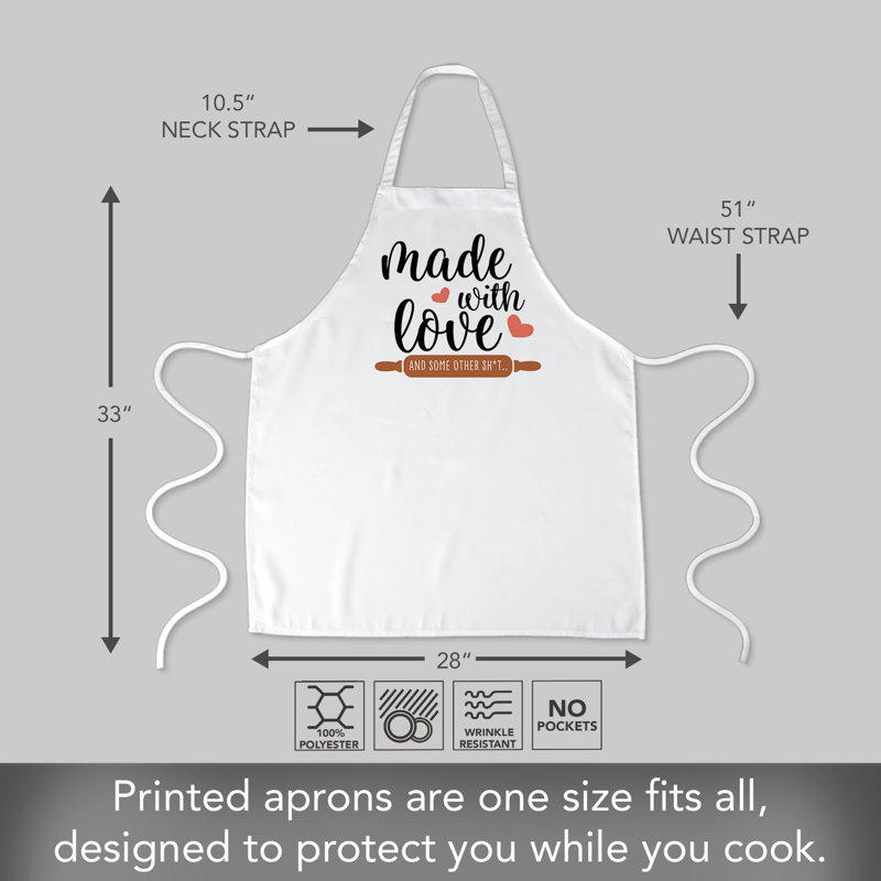 CounterArt Made With Love Kitchen Chef Apron
