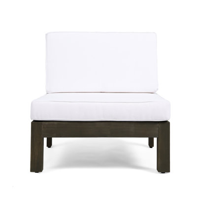 Wood Armless Chair In White, 30.2 In. Wide, 27.53 Deep, 27.03 High, 29.37 Lb White Crafted From Wood, Width X Depth Height,