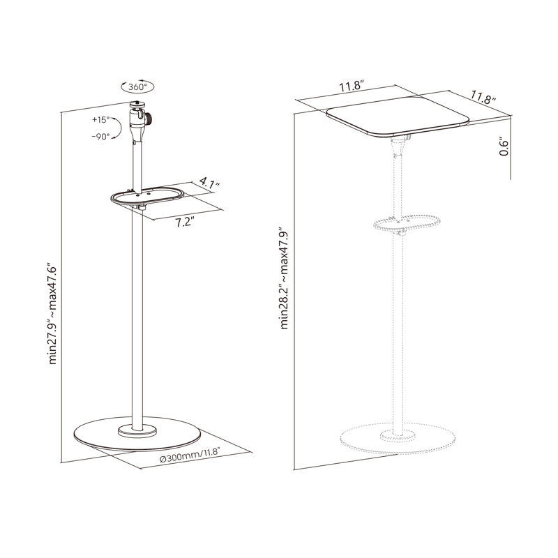 Écran de fixation Mount-it