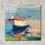 «Bottle Green Boat» par Beth Forst, art mural en verre acrylique-1123387625