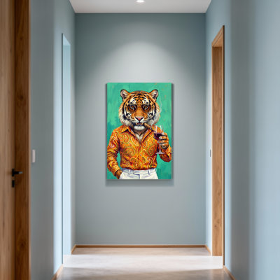 Animaux, tigre et lunettes de soleil