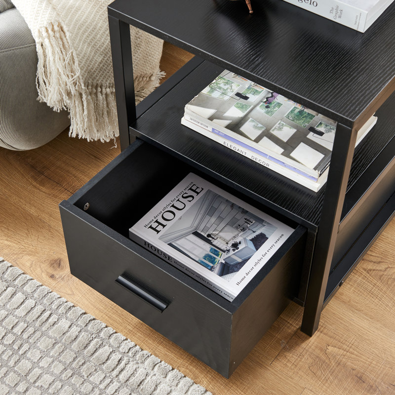 Knopf 45cm W Bedside Table