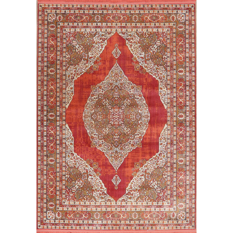 Tapis rouge Saturmino, Rectangle 5 pi x 7 pi