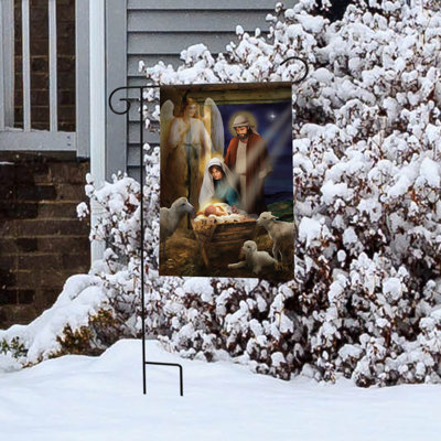 Drapeau de Noël de la Sainte Nativité