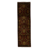 Windsom Hand Woven Silk and Wool Oriental Area Rug